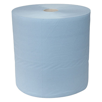 ISISTEM ICLEAN ECO  Бумага протирочная 2-слойная, голубая, уп.22х36смх600шт IS-IC-22CM-36CM-600PCS